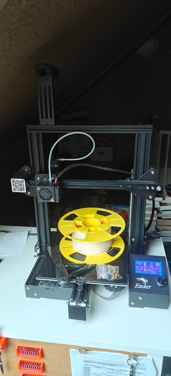 Nette Ender 3 pro, Computers en Software, Ophalen, Gebruikt, Filament, Ender 3 Creality