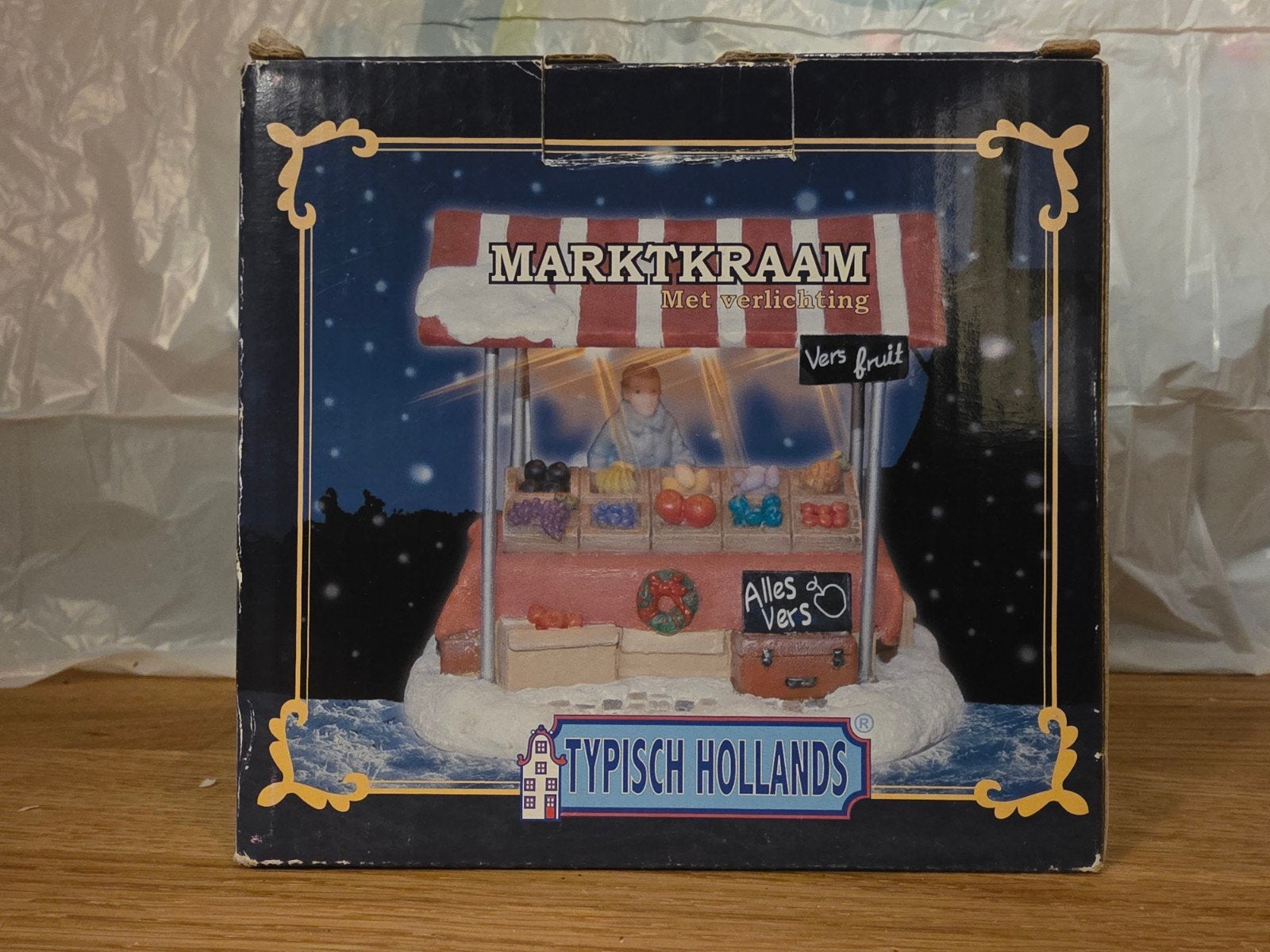 typisch Hollands kerstdorp marktkraam kraam markt, Ophalen of Verzenden