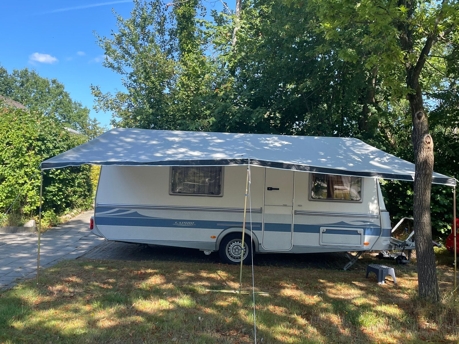 Reda caravan luifel, Ophalen, Gebruikt