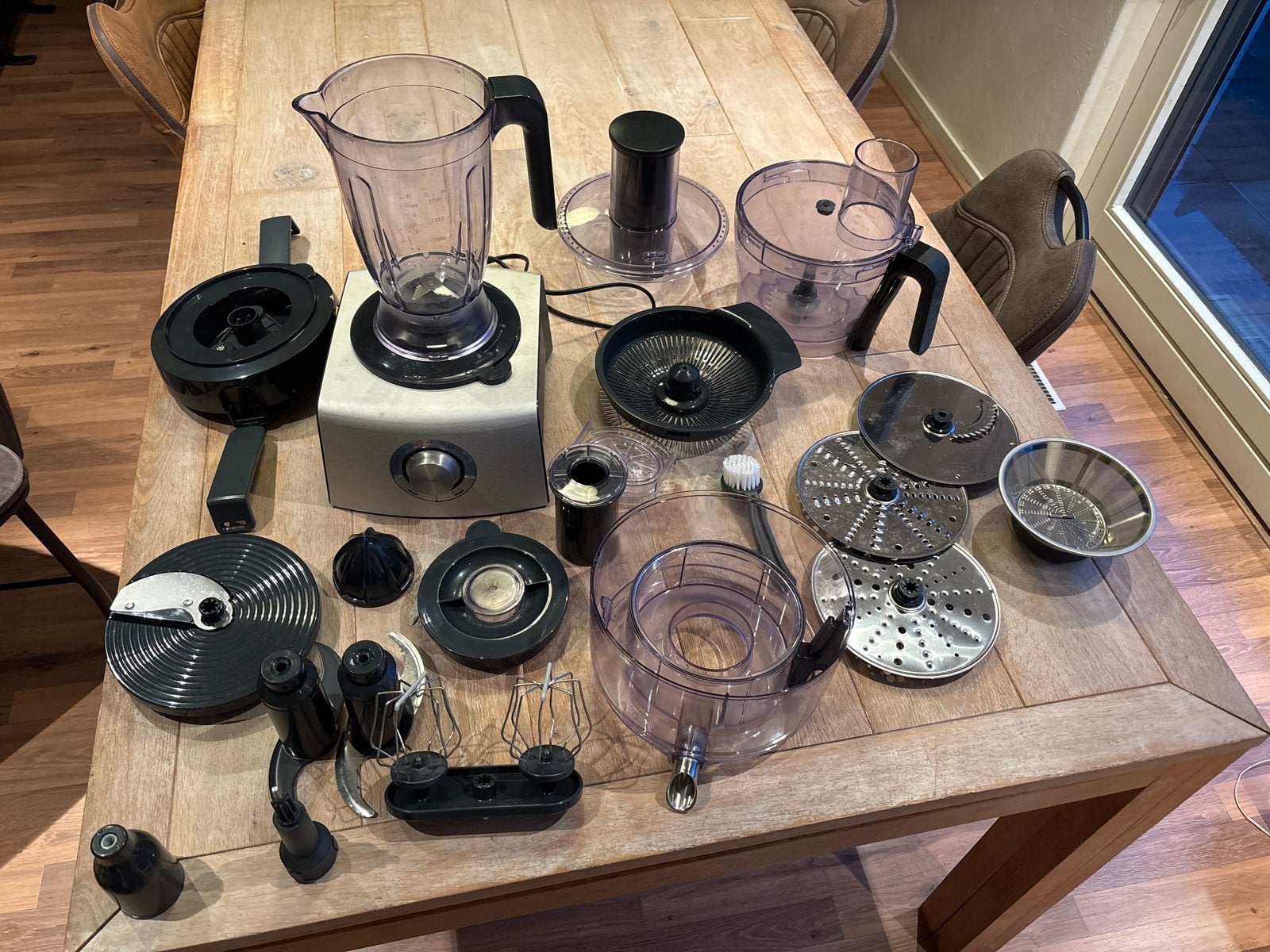 Philips HR775 Foodprocessor - Zo goed als nieuw, compleet, Ophalen, Zo goed als nieuw