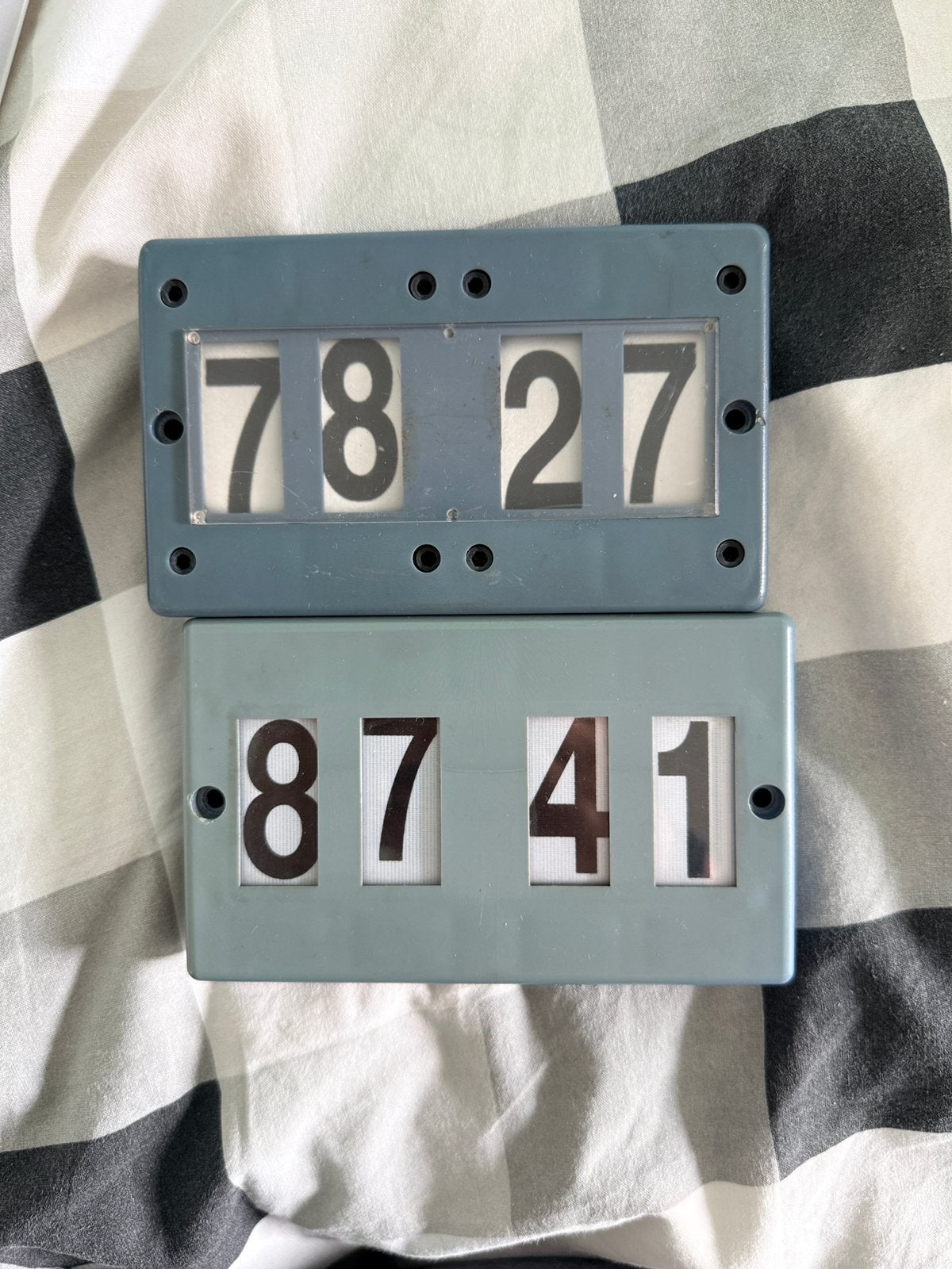 DDAR en VIRM nummer bord, Ophalen of Verzenden, Trein, Overige typen