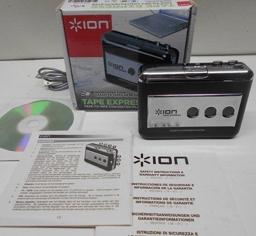 Cassetteconverter ION tape express nieuw in doos!, Ophalen of Verzenden, Nieuw