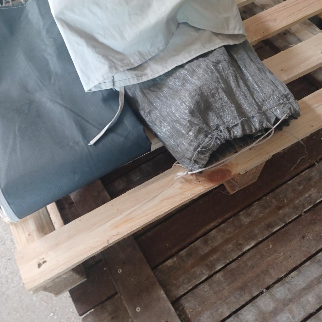 Complete Daktent Luifel met Frame - De Vrijbuiter, Caravans en Kamperen, Voortenten en Luifels, Gebruikt, Overige merken, Polyester
