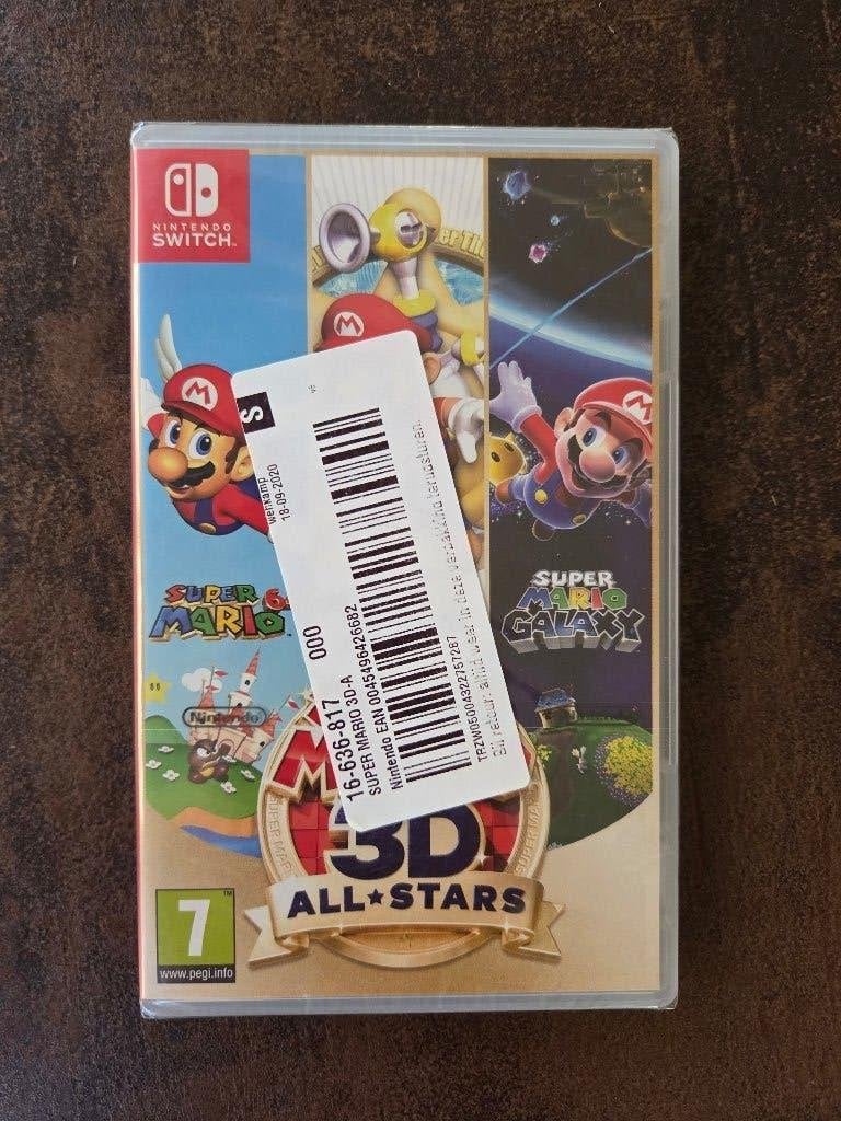 Super Mario 3D All Stars, nieuw in seal, Spelcomputers en Games, Games | Nintendo Switch, Ophalen of Verzenden, Platform, Vanaf 7 jaar