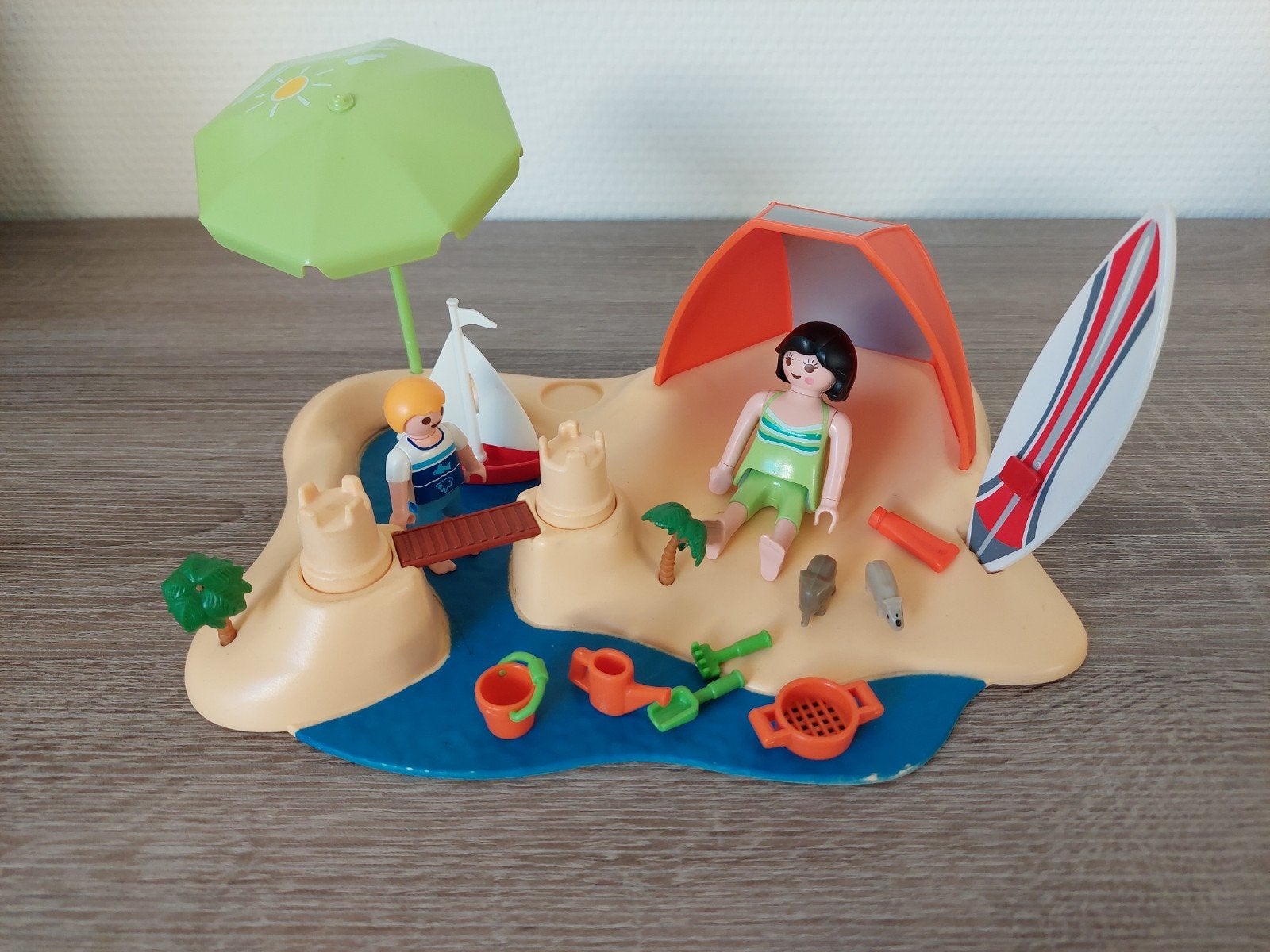 Playmobil Strandvakantie 4149, Gebruikt, Complete set, Overige typen, Ophalen of Verzenden