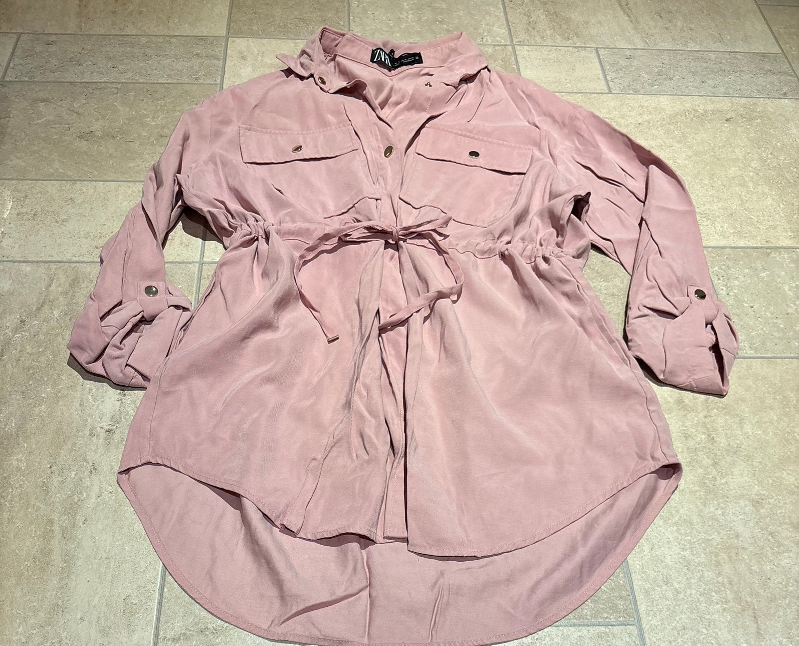 Zara bloes jurk maat xl, Kleding | Dames, Blouses en Tunieken, J, Maat 46/48 (XL) of groter, Ophalen of Verzenden, Zo goed als nieuw