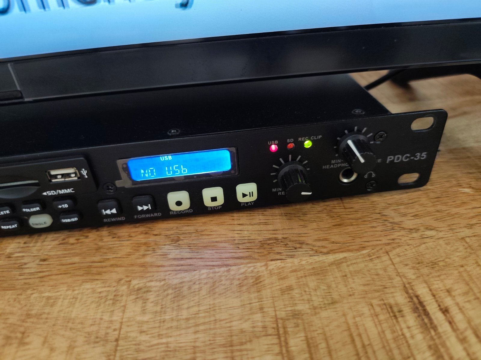 Power Dynamics PDC-35 Media Speler - Zo goed als nieuw, Ophalen of Verzenden, Zo goed als nieuw, Audio