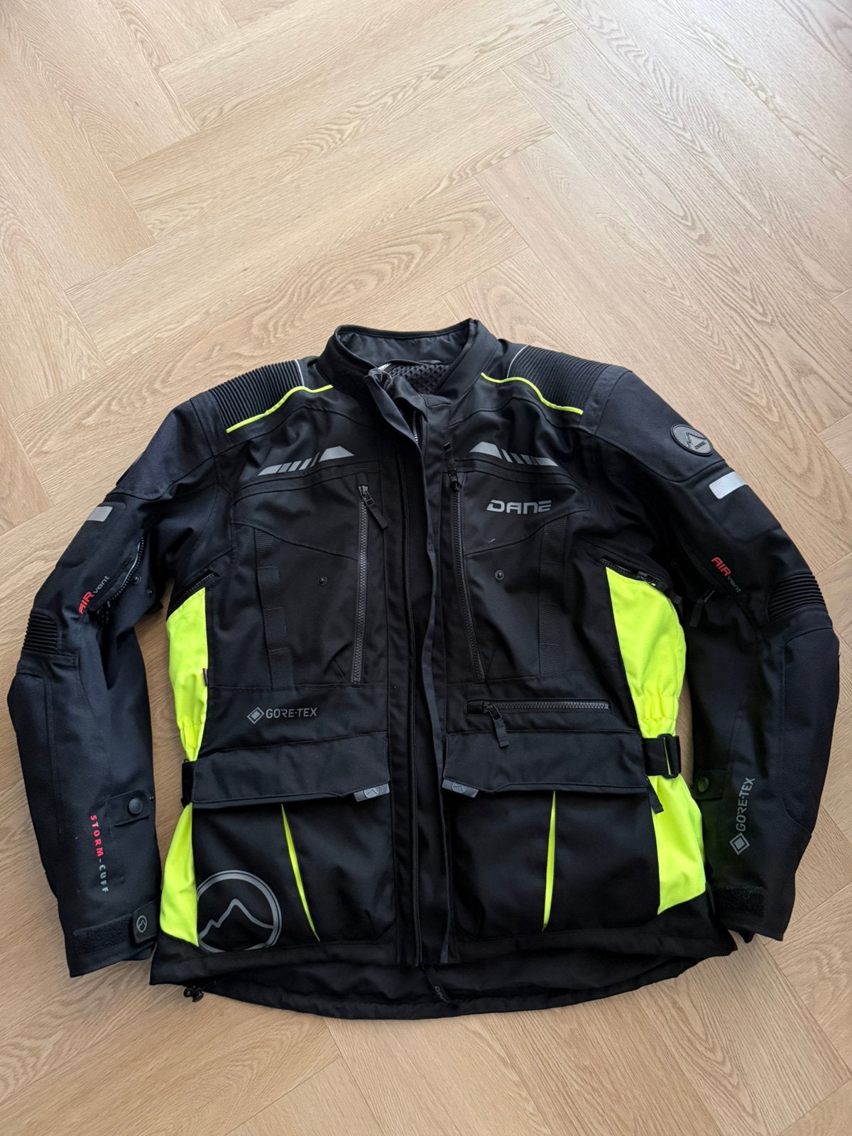 Dane Hornum Gore-tex motorjas maat XXL, Motoren, Ophalen, Tweedehands, Jas | textiel