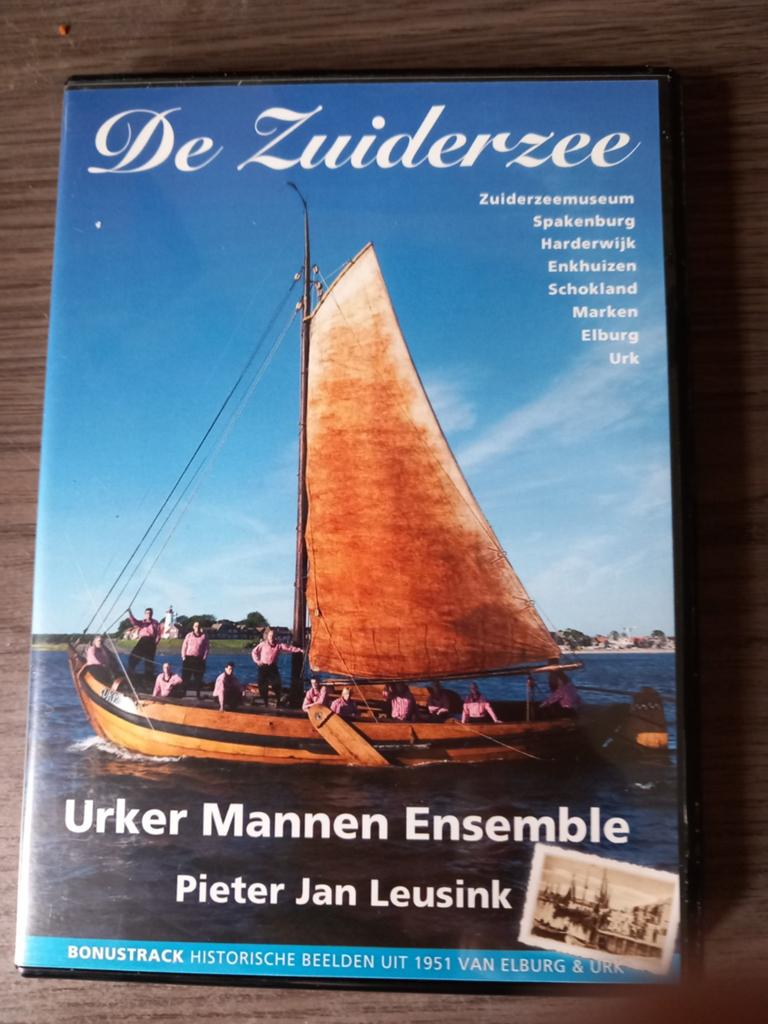 De Zuiderzee - Urker Mannen Ensemble DVD + CD, Cd's en Dvd's, Alle leeftijden, Ophalen of Verzenden, Zo goed als nieuw