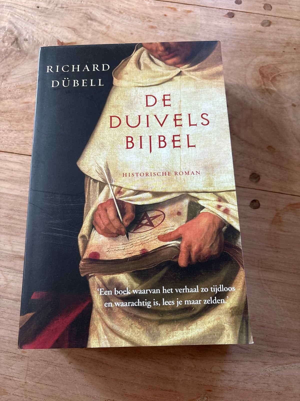 De Duivelsbijbel - Historische Roman van Richard Dübell, Boeken, Ophalen of Verzenden, Zo goed als nieuw, Nederland