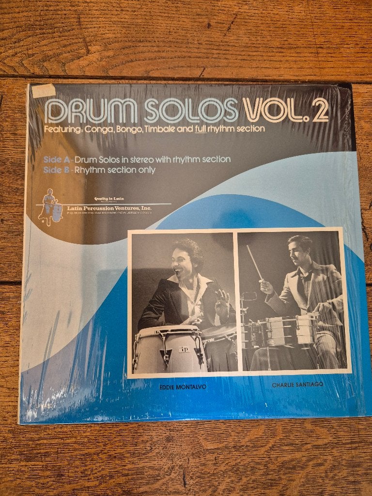 Drum Solos Vol 2 - Latin Percussion Ventures, LP, Inclusief insert, Salsa, Ophalen of Verzenden