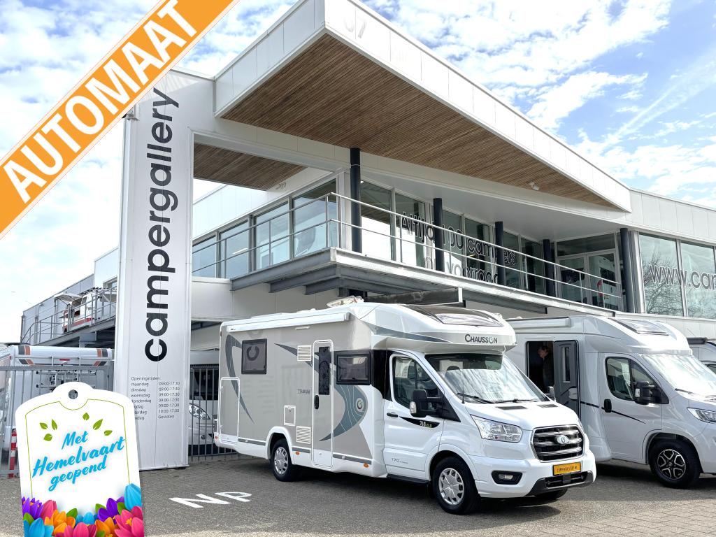 Chausson 768 XLB Titanium AUTOMAAT QUEENSBED + HEFBED + F2F, Automaat, Ringverwarming, Ford, 7 tot 8 meter