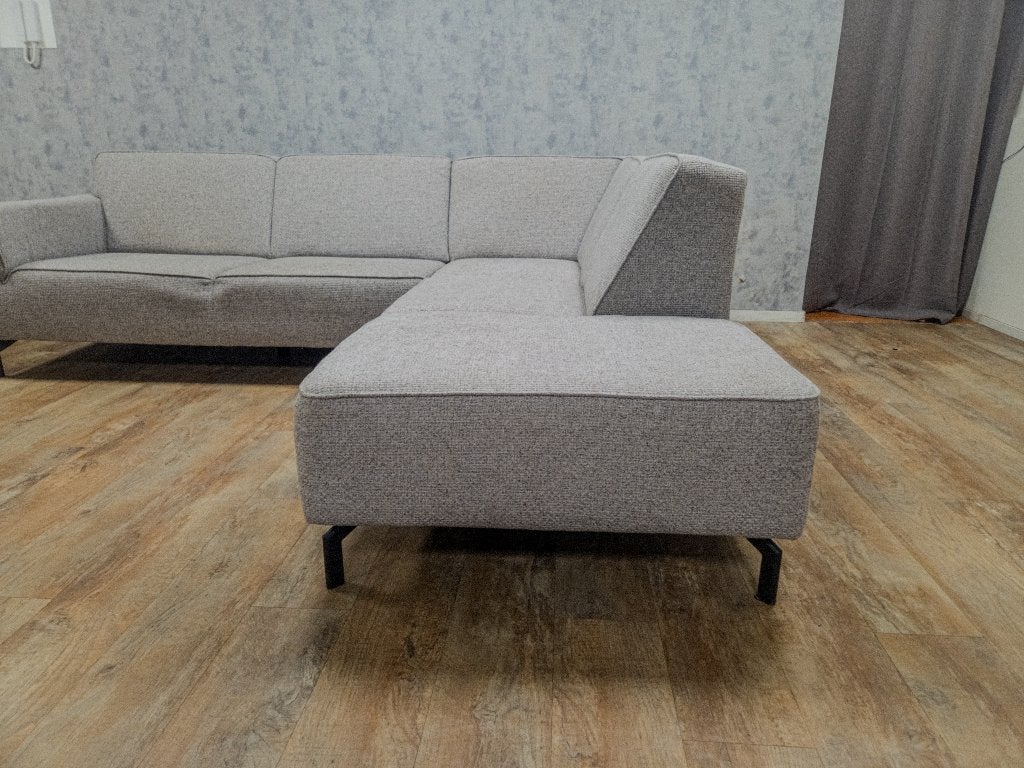 Mooi Licht Grijs Hoekbank, Info@banxtel.nl, Gebruikt, Hoekbank, Hoekbank