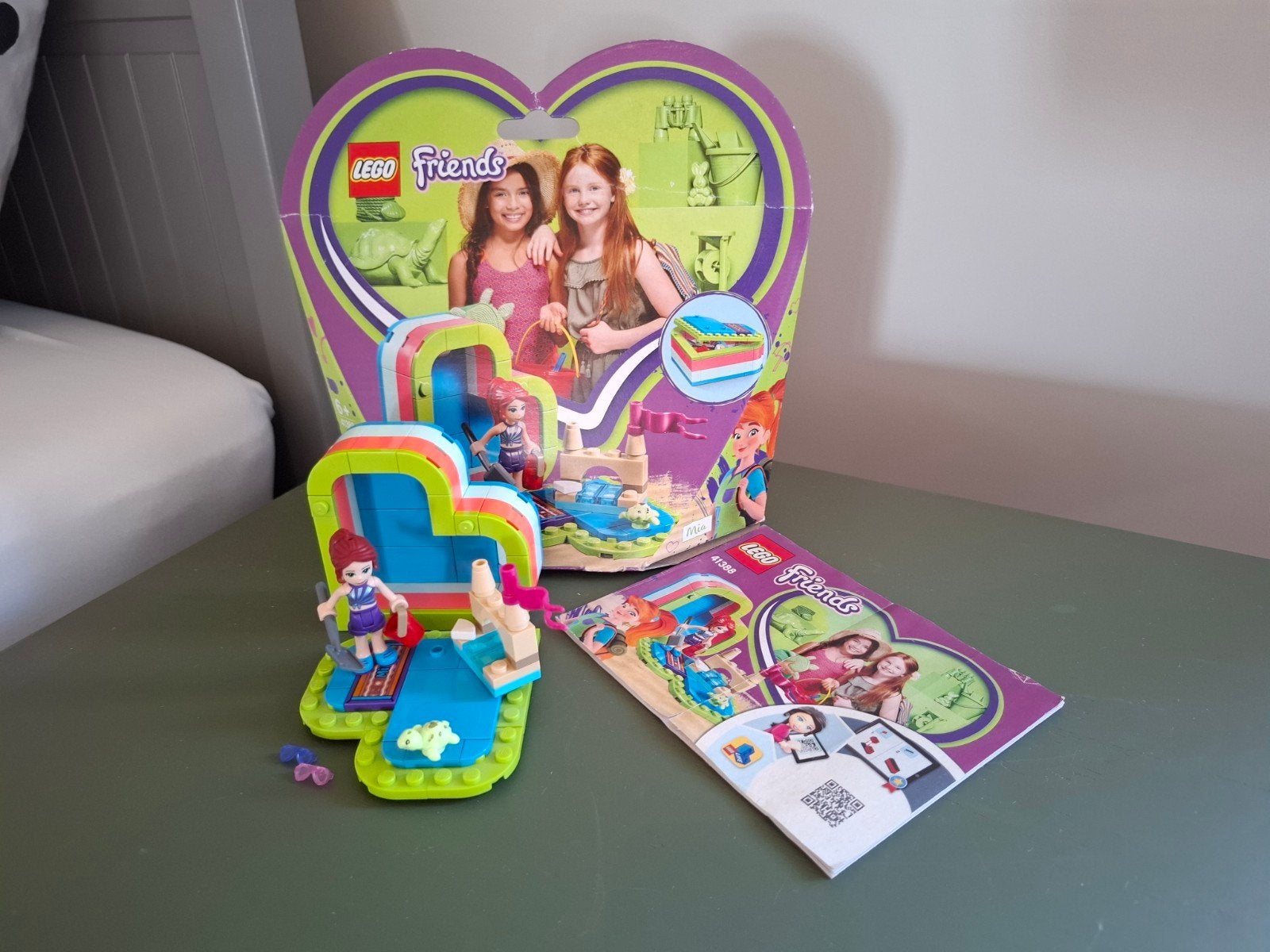 Lego Friends 41388 Mia's Zomer Hartdoosje, Ophalen, Zo goed als nieuw