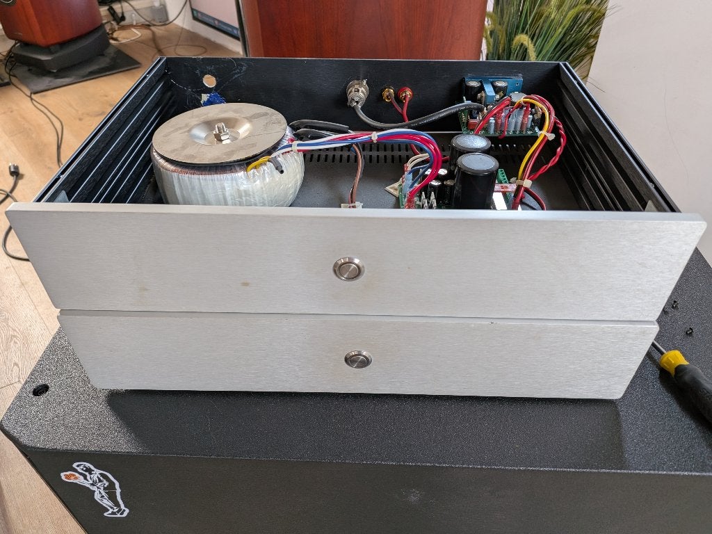 2x Hypex UcD400HG v3 monoversterkers, Audio, Tv en Foto, Versterkers en Receivers, Gebruikt, Stereo, 120 watt of meer, Overige merken