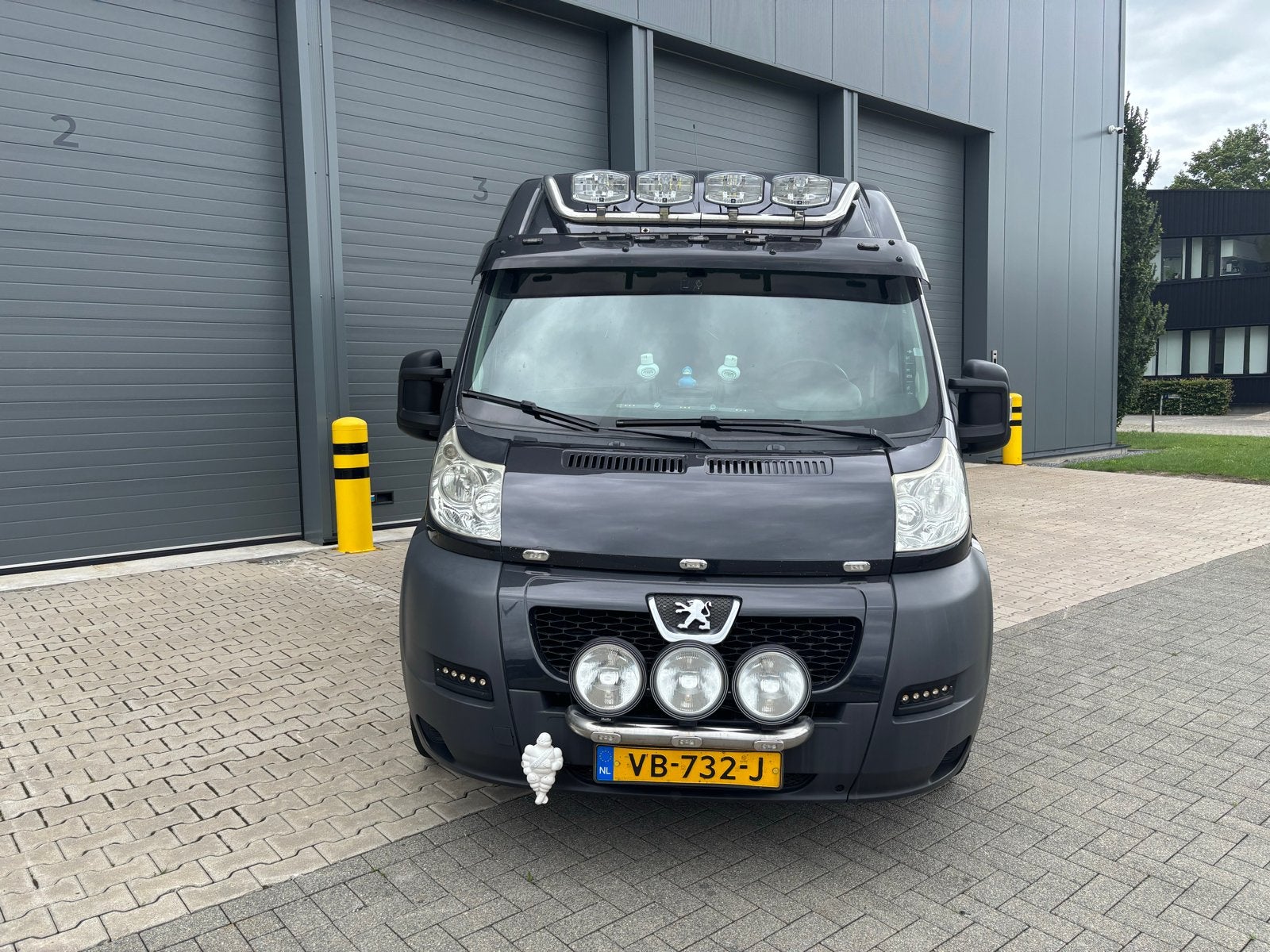 Peugeot Boxer GB 330 L3H2 HDI 130PK 2013, Euro 5, 4 cilinders, Leder en Stof, Zwart