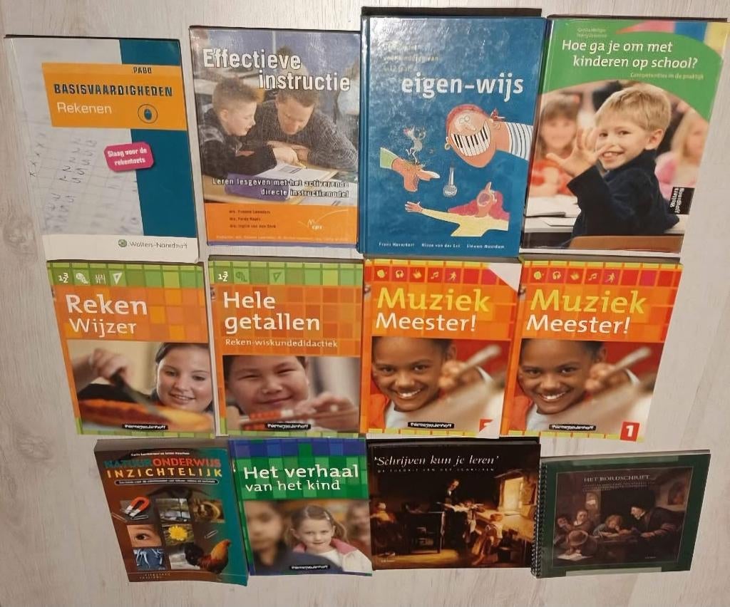 Studieboeken onderwijs, Ophalen, Beta, Zo goed als nieuw, HBO