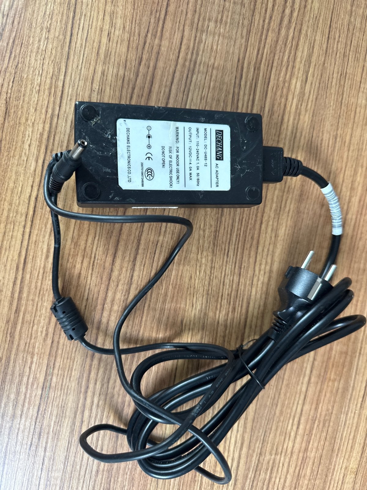 DECHANG AC Adapter Voedingskabel DC-U48S-12, Ophalen of Verzenden, Gebruikt