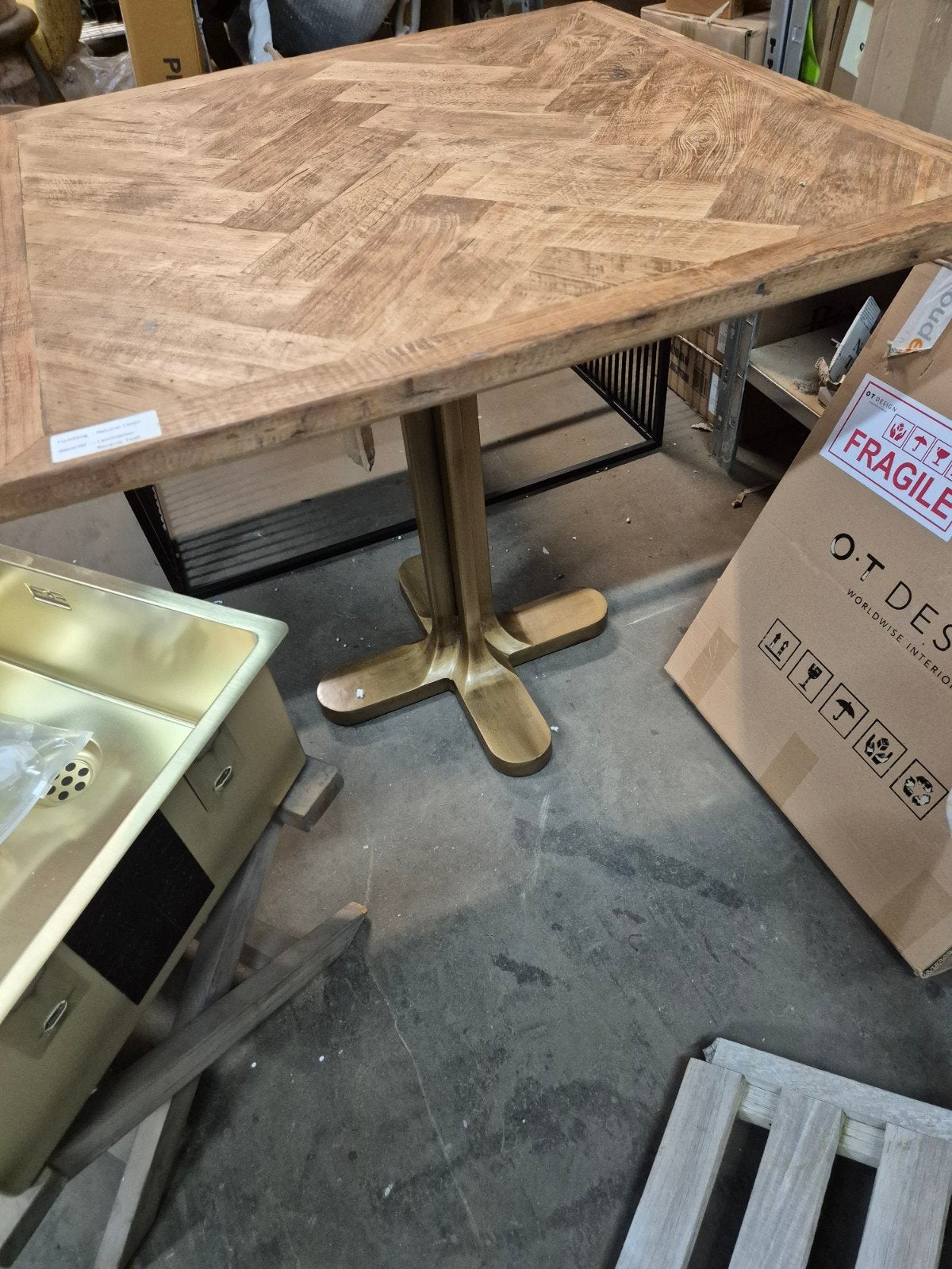 Bijzettafel  bistro tafel meerdere soorten aanwezig luxe, Minder dan 55 cm, Rond, Nieuw, Ophalen