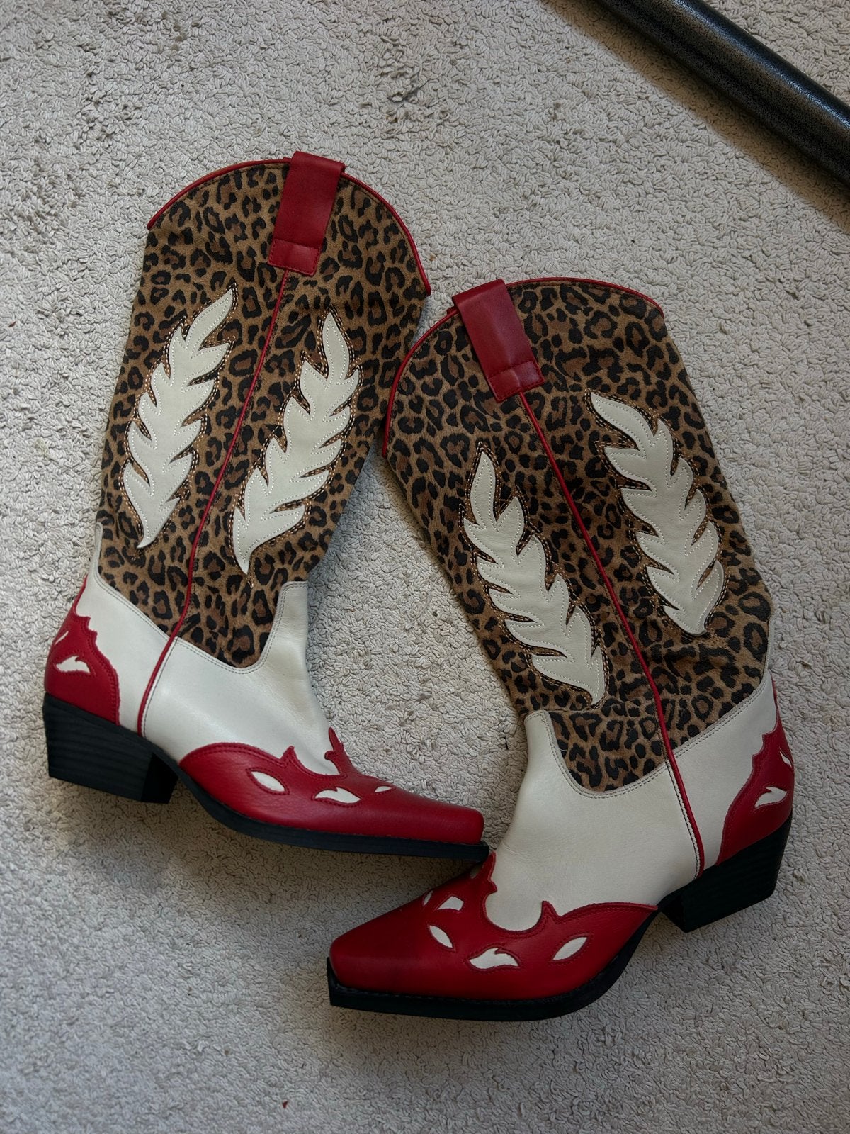 Sacha cowboylaarzen, Hoge laarzen, Nieuw, Ophalen of Verzenden, Rood