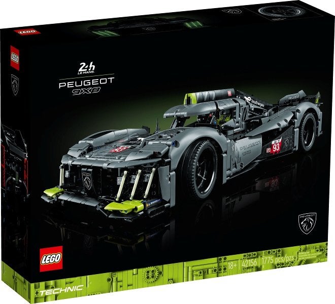 Lego Technic 42156 Peugeot 9X8 24H, Lego, Nieuw, Ophalen of Verzenden, Technic