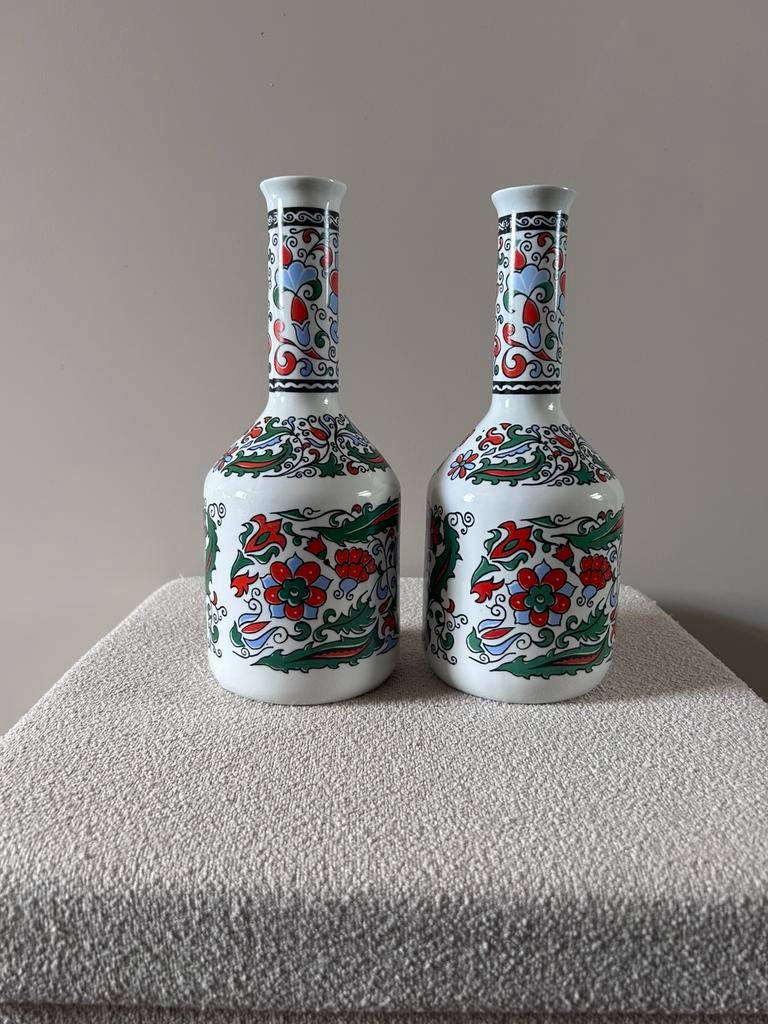 Vaas of karaf. Twee keer zo mooi. Twee keer zo Grieks., Gebruikt, Overige kleuren, Aardewerk of Porselein, Ophalen of Verzenden