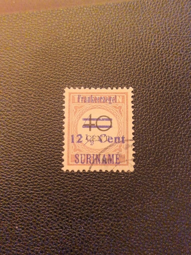 suriname gestempeld nr 116, Ophalen of Verzenden, Gestempeld