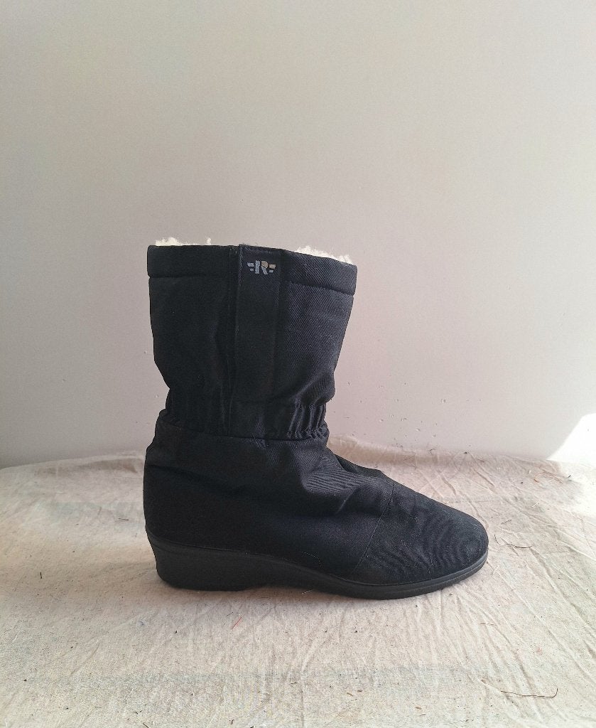 lekkere winterslofjes Sympatex Rohde Roflex 7,5 ong mt 39-41, Zwart, Ophalen of Verzenden, Sneakers of Gympen, Zo goed als nieuw