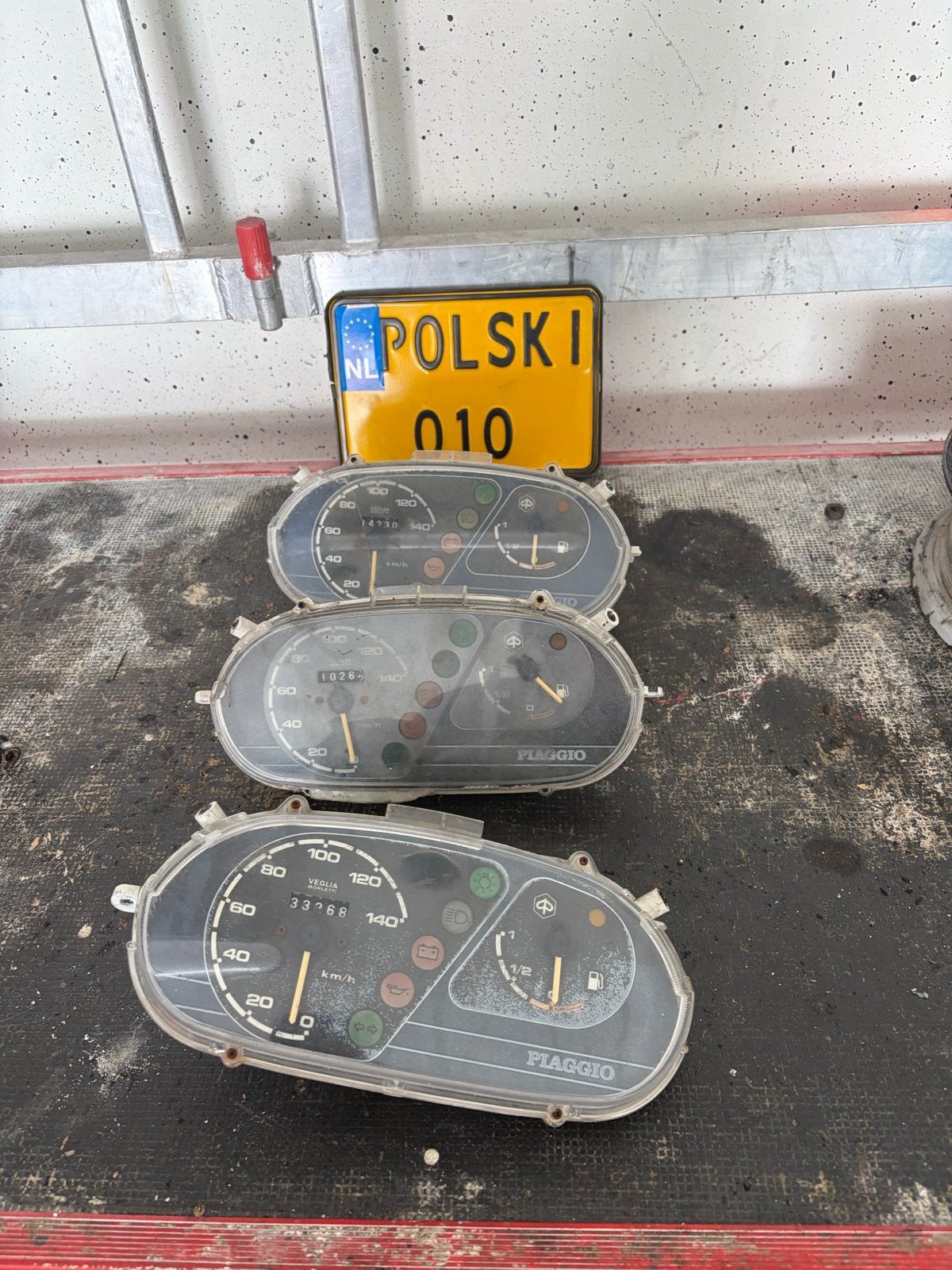 Piaggio SKR Tellerset - Diverse Condities, Ophalen of Verzenden, Gebruikt, Overige typen, Piaggio