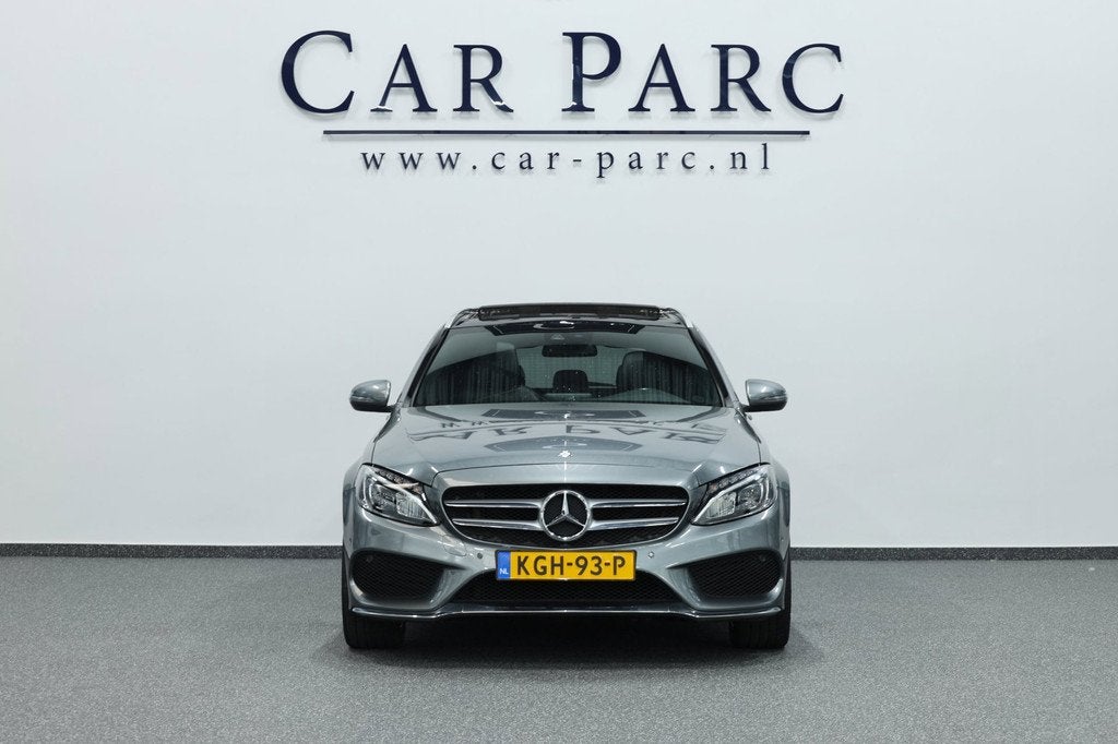 Mercedes-Benz C-klasse Estate 180 AMG Line LED/SFEER/PANORAM, Automaat, Achterwielaandrijving, Euro 6, Bluetooth