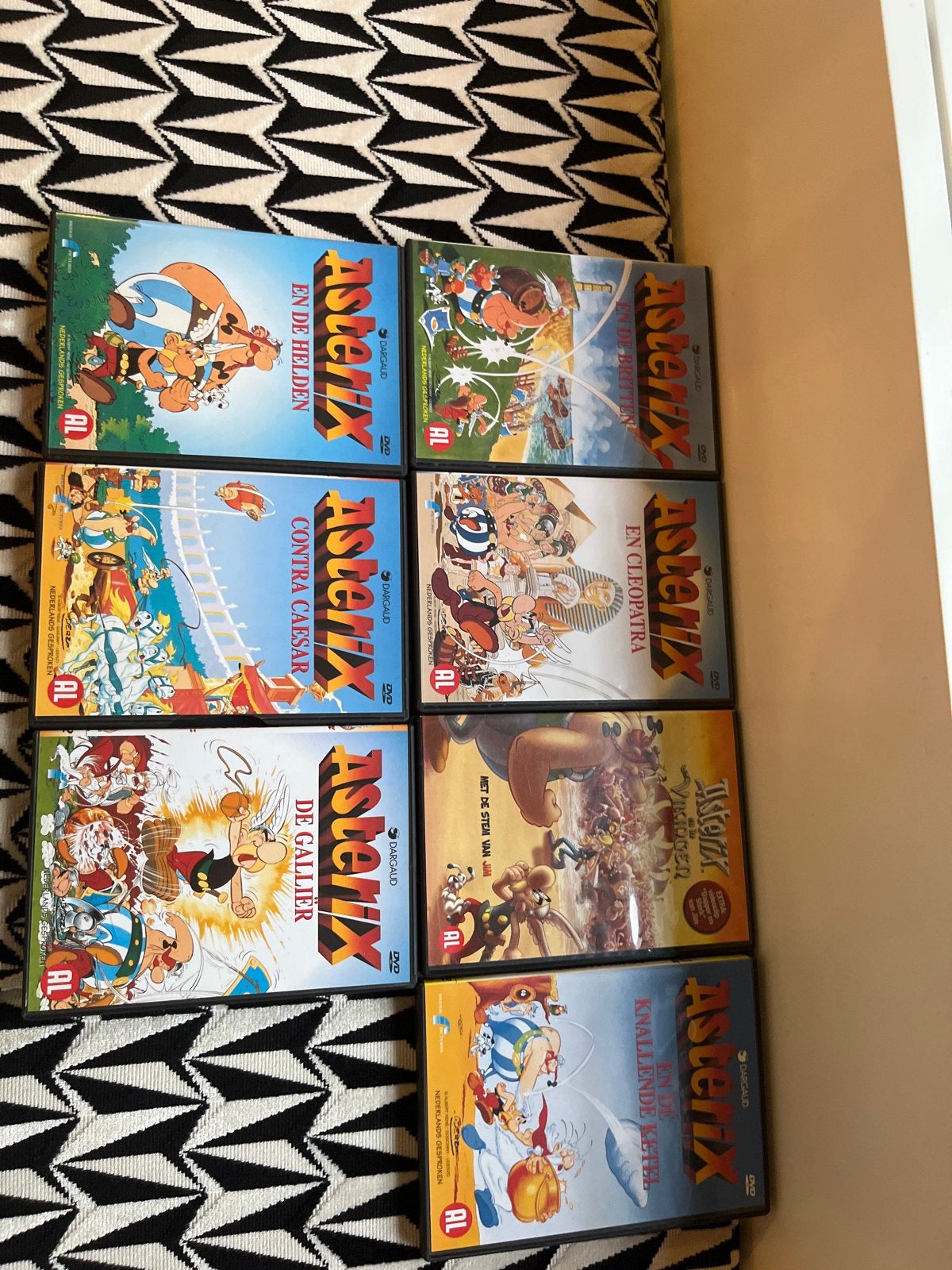 Asterix DVD Collectie - 7 Films, Ophalen, Europees, Gebruikt, Tekenfilm