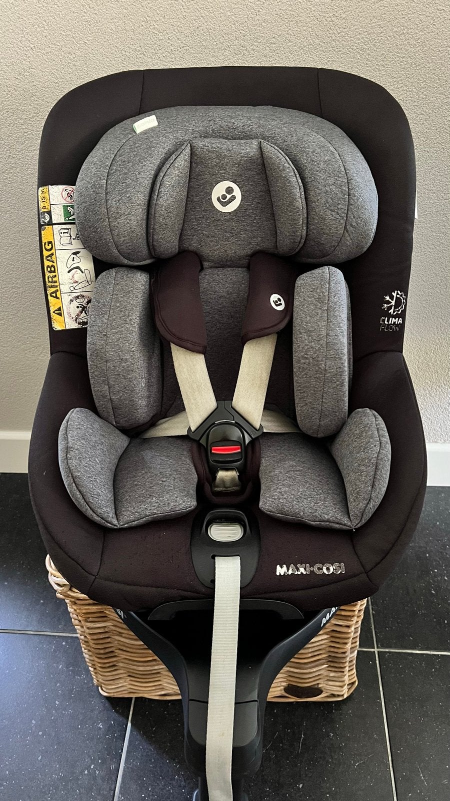 Maxi-Cosi Mica Pro Eco i-Size autostoel (0-18kg), Ophalen, 0 t/m 18 kg, Verstelbare rugleuning, Zo goed als nieuw