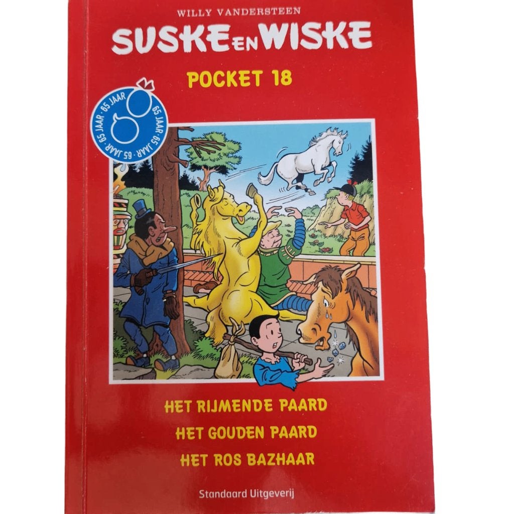 Suske en Wiske Pocket 18, Meerdere stripboeken, Ophalen, Gelezen, Willy Vandersteen