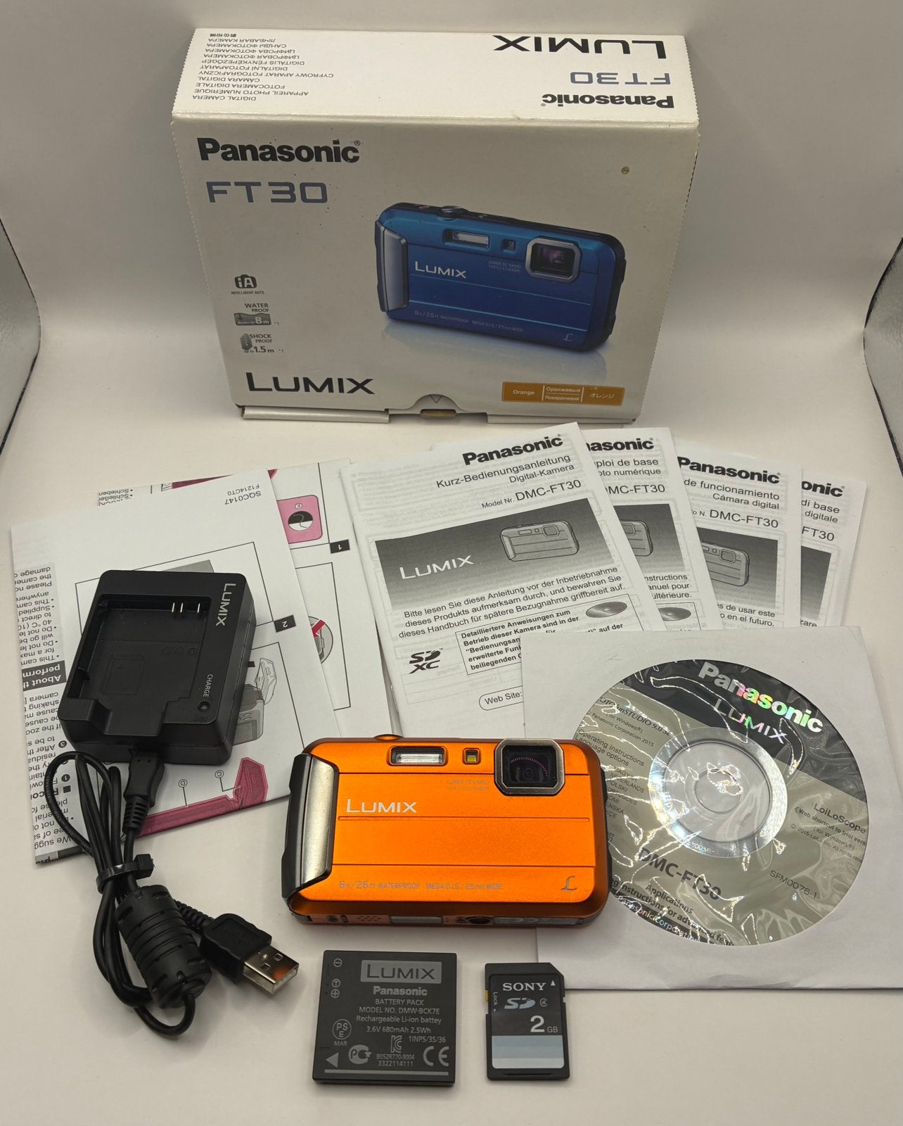 Panasonic Lumix FT30 - compact camera, Ophalen of Verzenden, Zo goed als nieuw, Overige Merken, 8 keer of meer