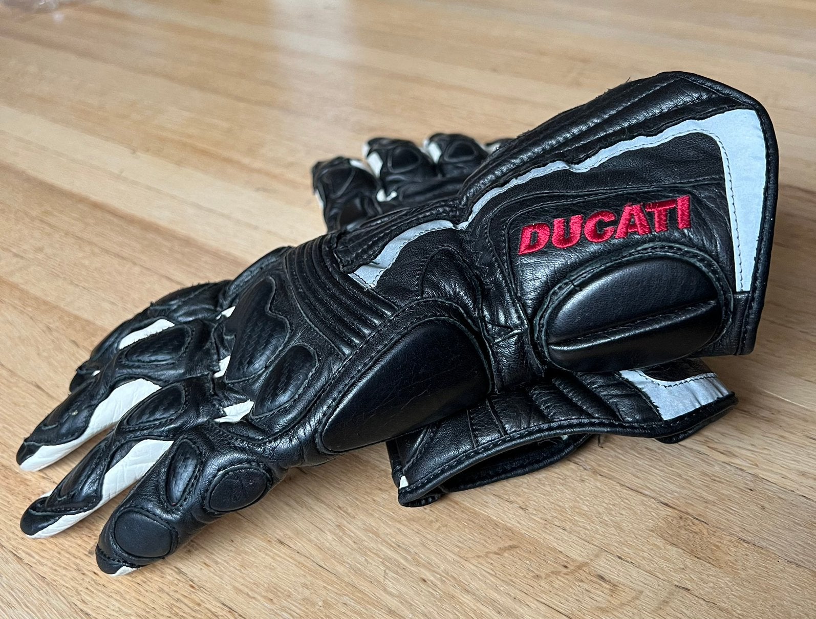 Dames Ducati motorhandschoenen maat M, Ophalen of Verzenden, Tweedehands, Dames, Handschoenen