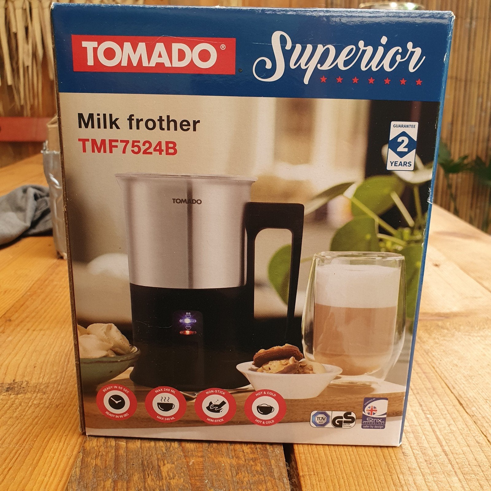 Melkopschuimer nieuw in doos!, Minder dan 1 liter, Ophalen, Nieuw, 3 snelheden of meer