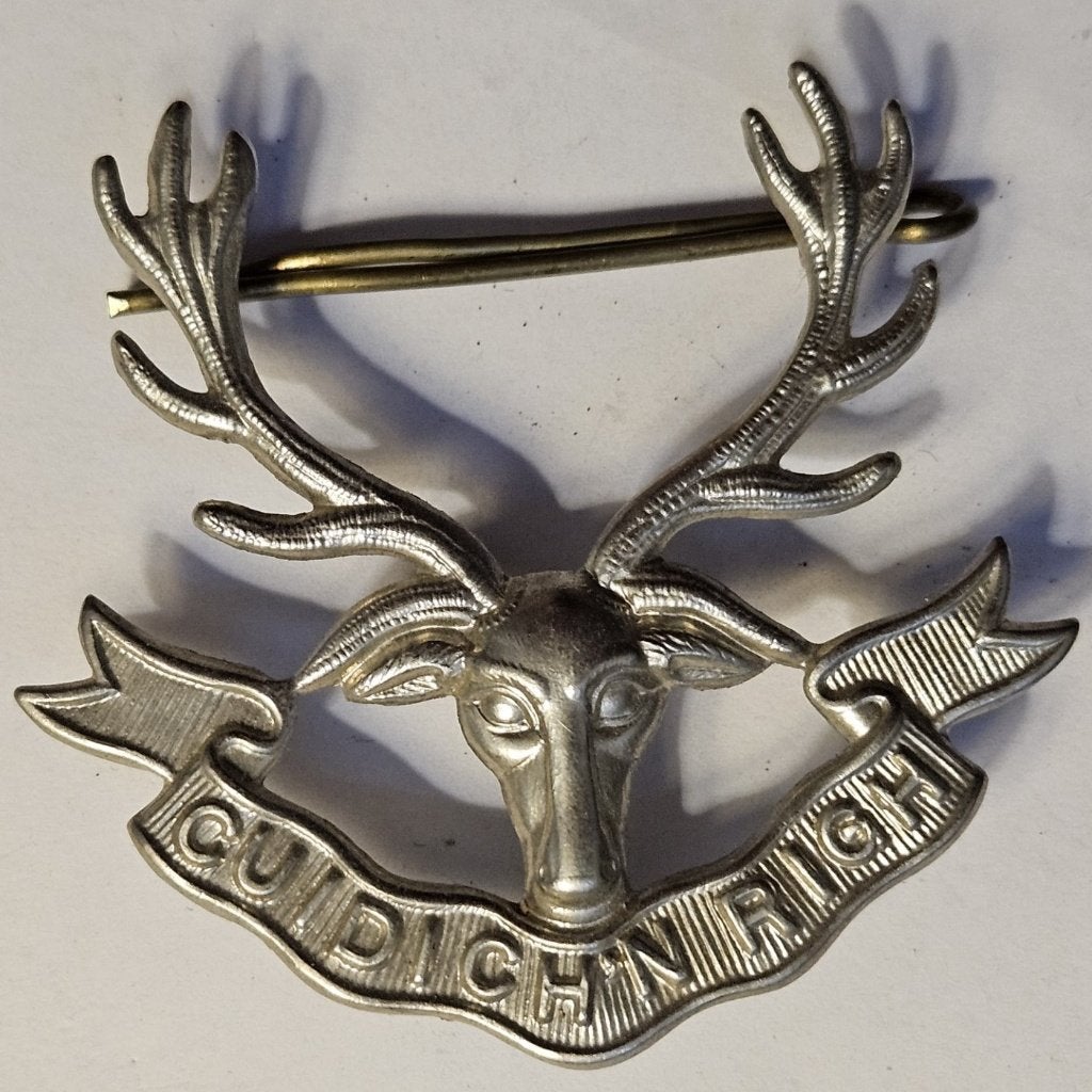 Seaforth Highlanders, Ophalen of Verzenden, Landmacht, Engeland, Embleem of Badge