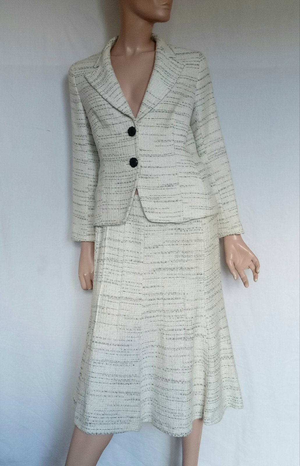 MAX MARA Set ( Jasje en Rok ) , Maat 40, Maat 38/40 (M), Kostuum of Pak, Overige kleuren, Ophalen of Verzenden