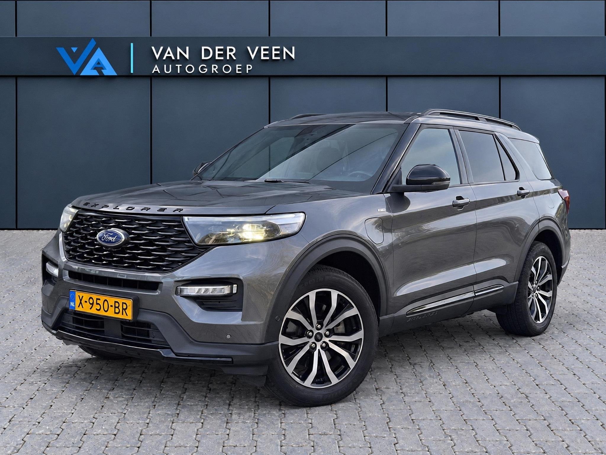 Ford Explorer 3.0 V6 EcoBoost PHEV ST-Line | Incl. 12 maande, Auto's, Automaat, Dealer onderhouden, 2441 kg, Bedrijf