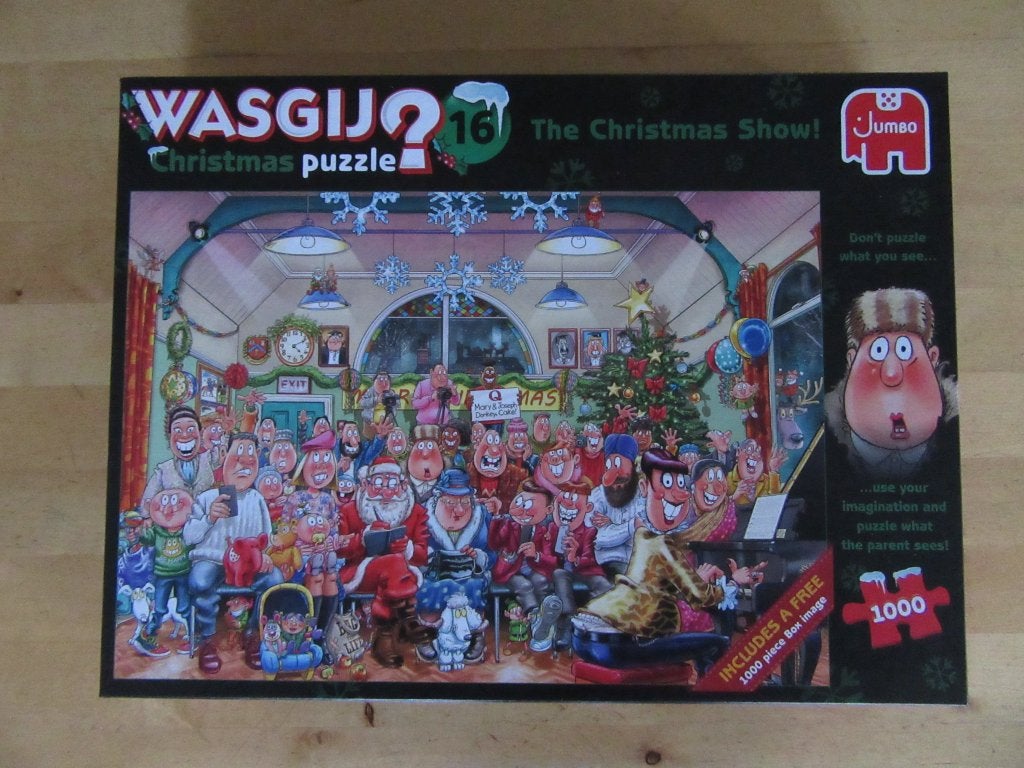 Wasgij Kerstpuzzels, Ophalen, 500 t/m 1500 stukjes, Zo goed als nieuw