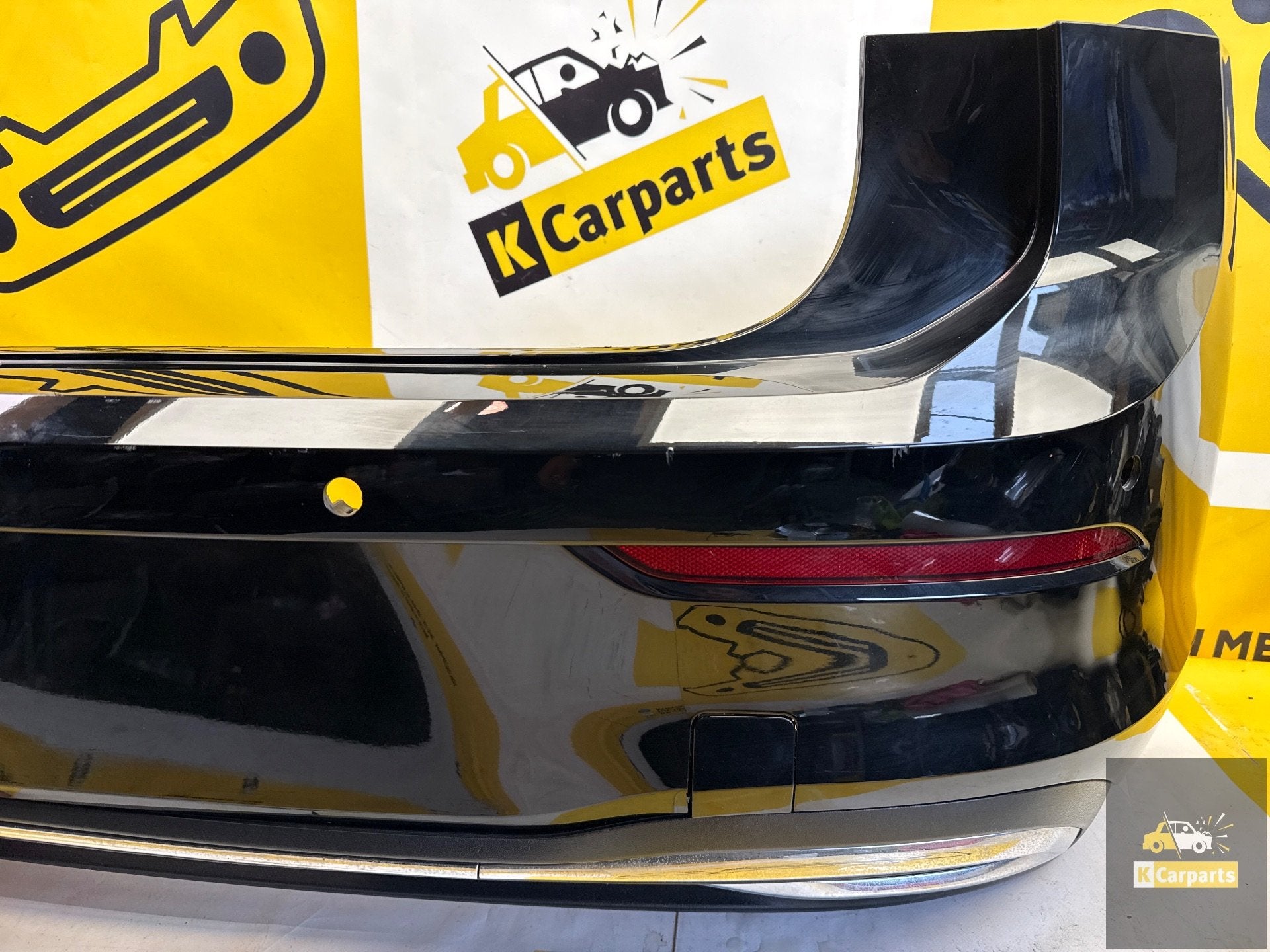 VW Golf 8 VIII Achterbumper 5H6807421C 6pdc Style Achterbump, Gebruikt, Volkswagen, Volkswagen AG, Achter