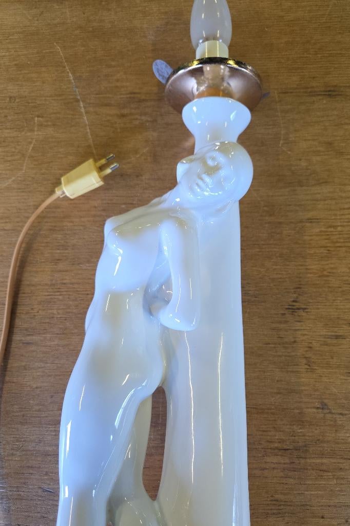 Tafellamp Franco Munari Bassano keramiek, Huis en Inrichting, Lampen | Tafellampen, Ophalen, Overige materialen, Gebruikt, X