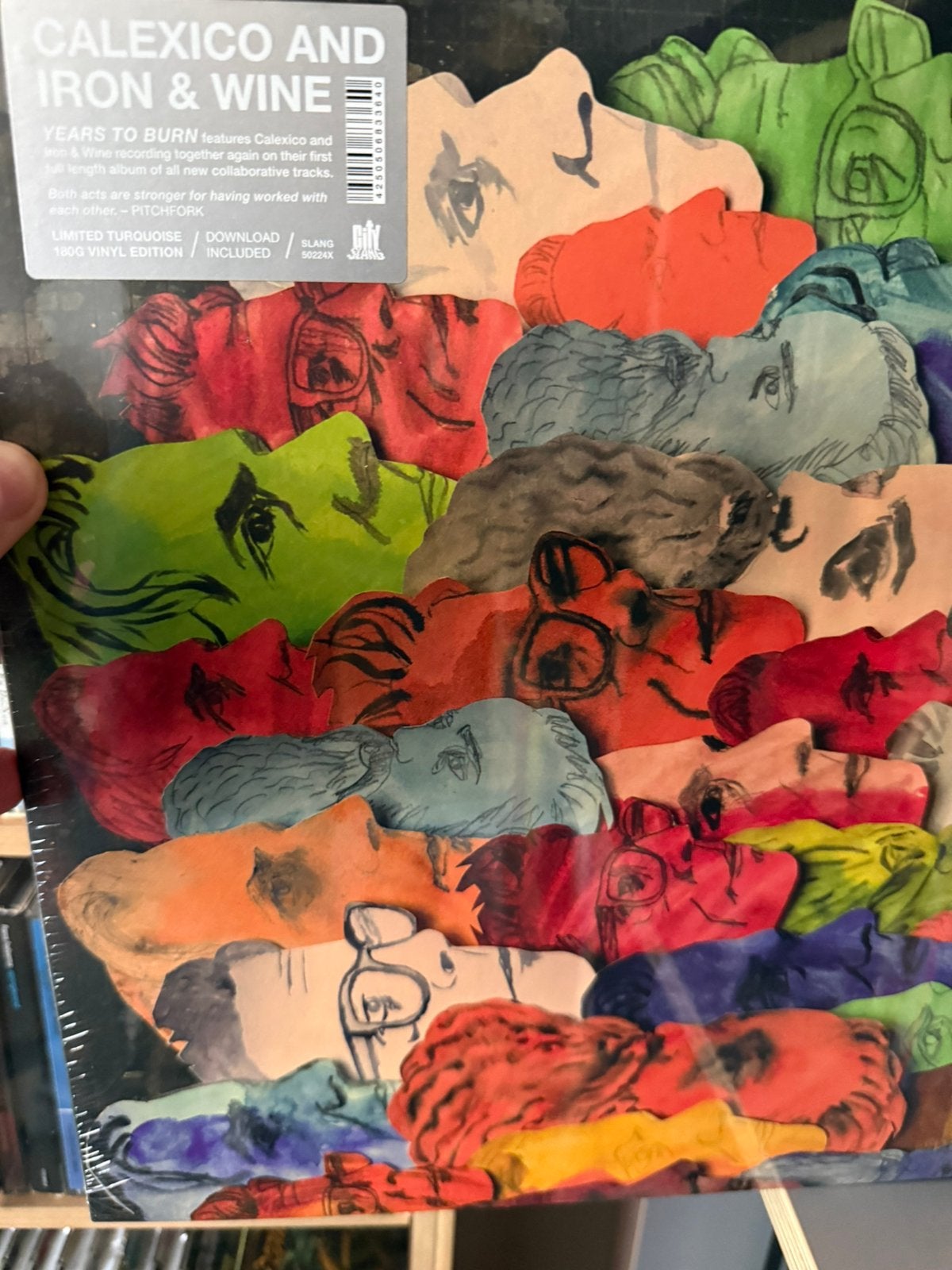 Lp calexico and iron & wine geseald, Geseald, Ophalen of Verzenden, Zo goed als nieuw, LP
