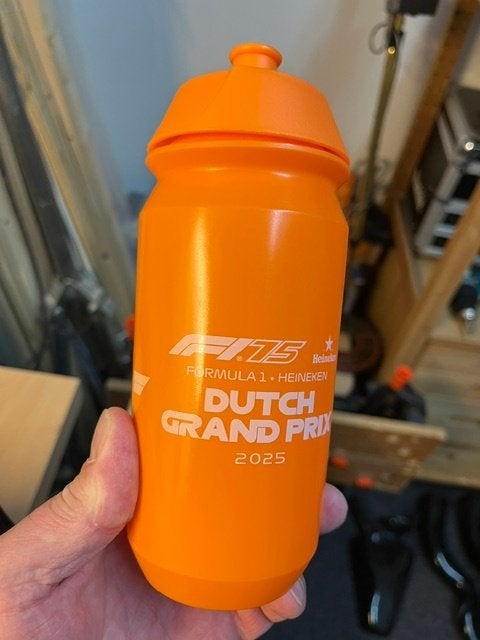 Heineken F1 Dutch Grand Prix 2025 Zandvoort bidons 2 stuks, Ophalen of Verzenden, Nieuw, Glas of Glazen, Heineken