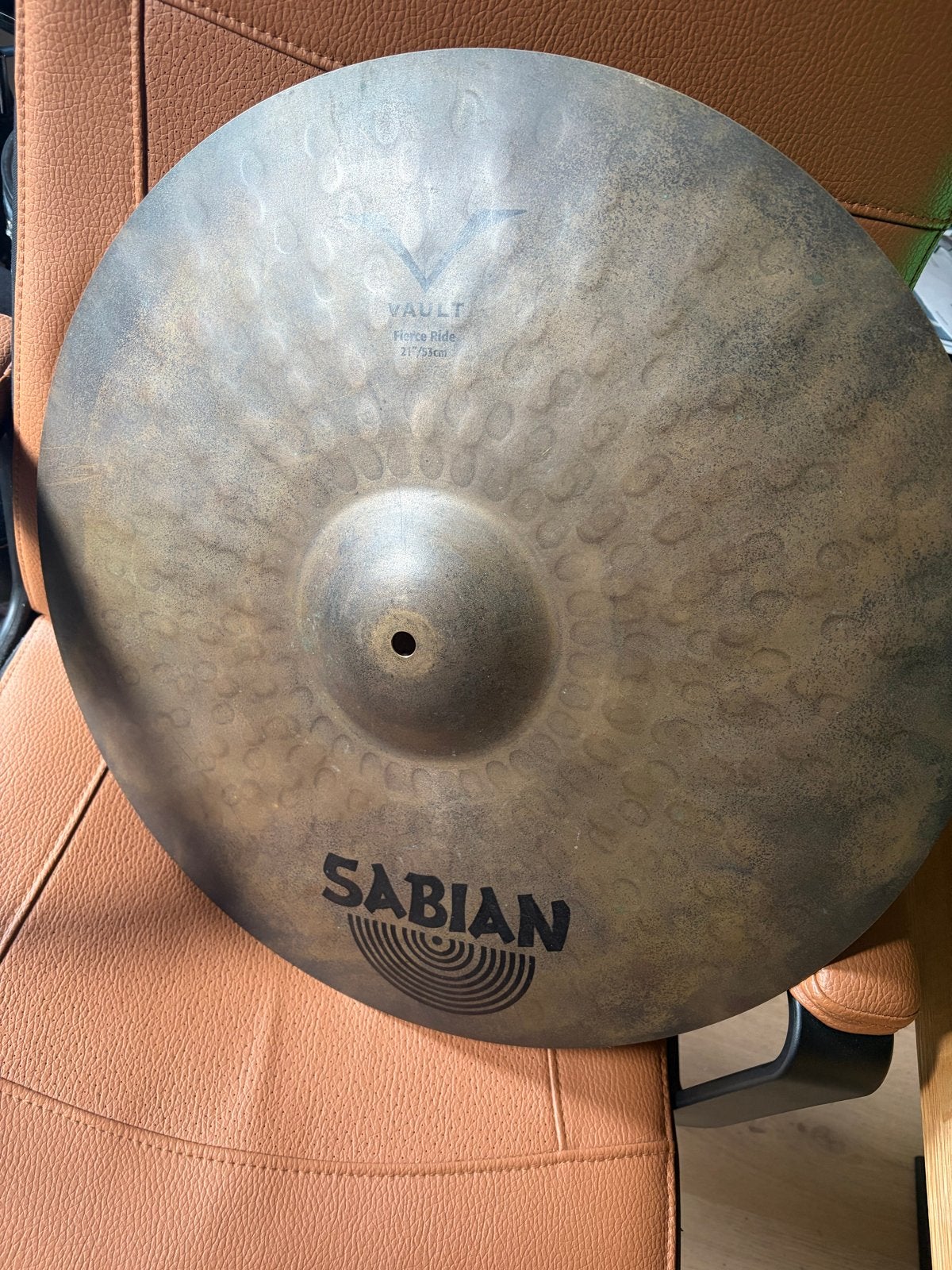 Sabian Vault Fierce Ride 21" / 53cm bekken, Muziek en Instrumenten, Ophalen of Verzenden, Gebruikt, Overige merken