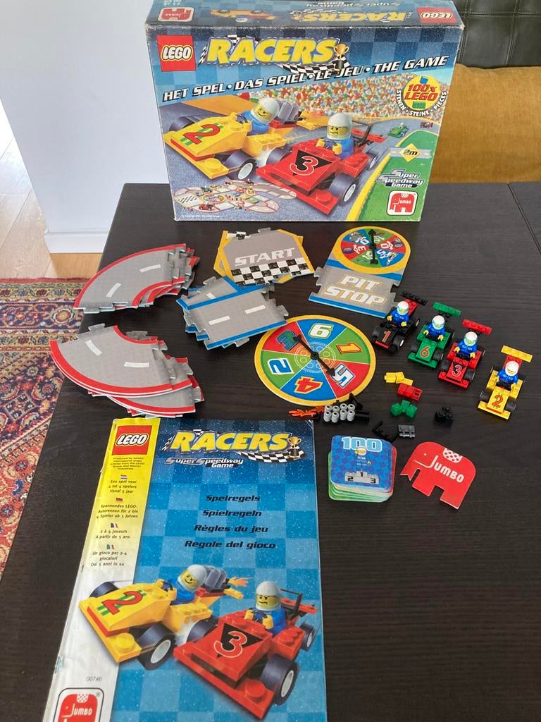 Vintage Lego Racers, Ophalen of Verzenden, Gebruikt