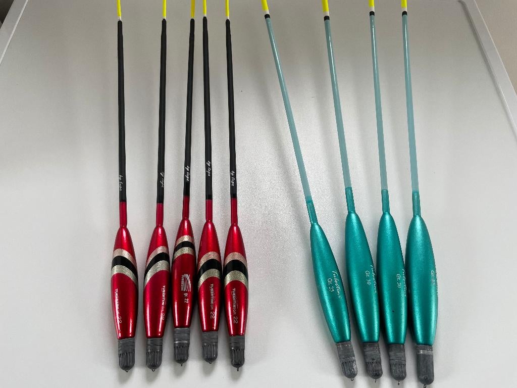 9x Tubertini Waggler/ Matchdobbers 22 gram-35 gr, Ophalen of Verzenden, Nieuw, Dobber of Lood