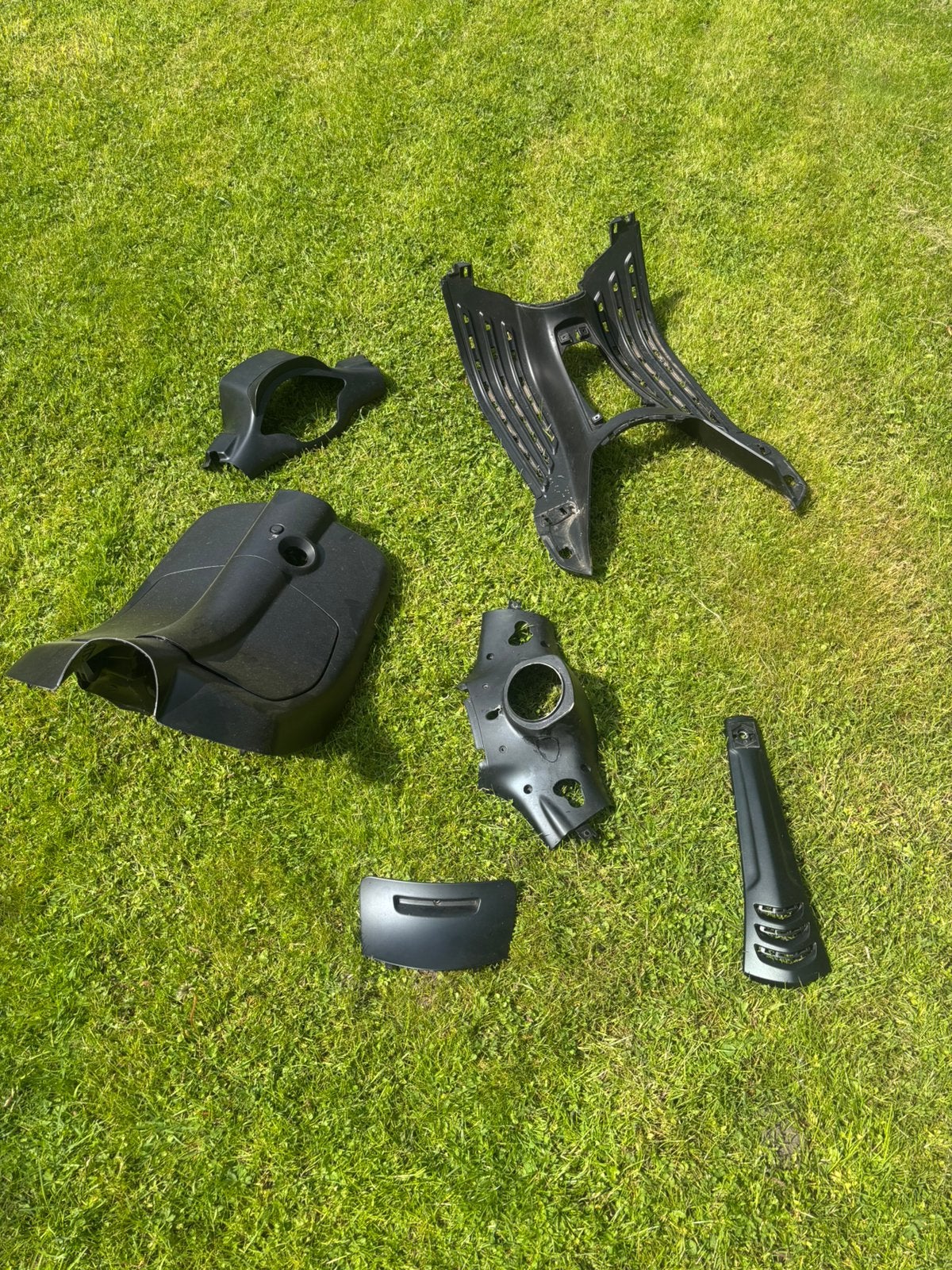 Vespa sprint kappenset zwart, Fietsen en Brommers, Brommeronderdelen | Scooters, Ophalen of Verzenden, Gebruikt, Kap, Vespa