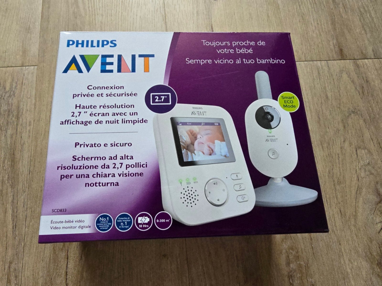 Philips Avent SCD833, Ophalen of Verzenden, Zo goed als nieuw, 250 meter of meer
