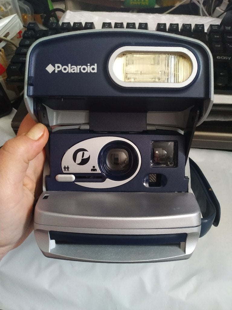 Polaroid 600 Round Instant Camera, Ophalen of Verzenden, Zo goed als nieuw, Polaroid, Polaroid